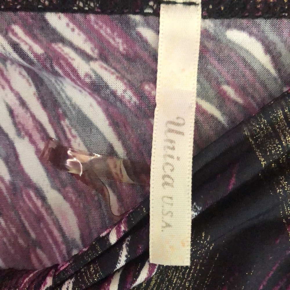 Purple Abstract Top - Picture 2 of 2